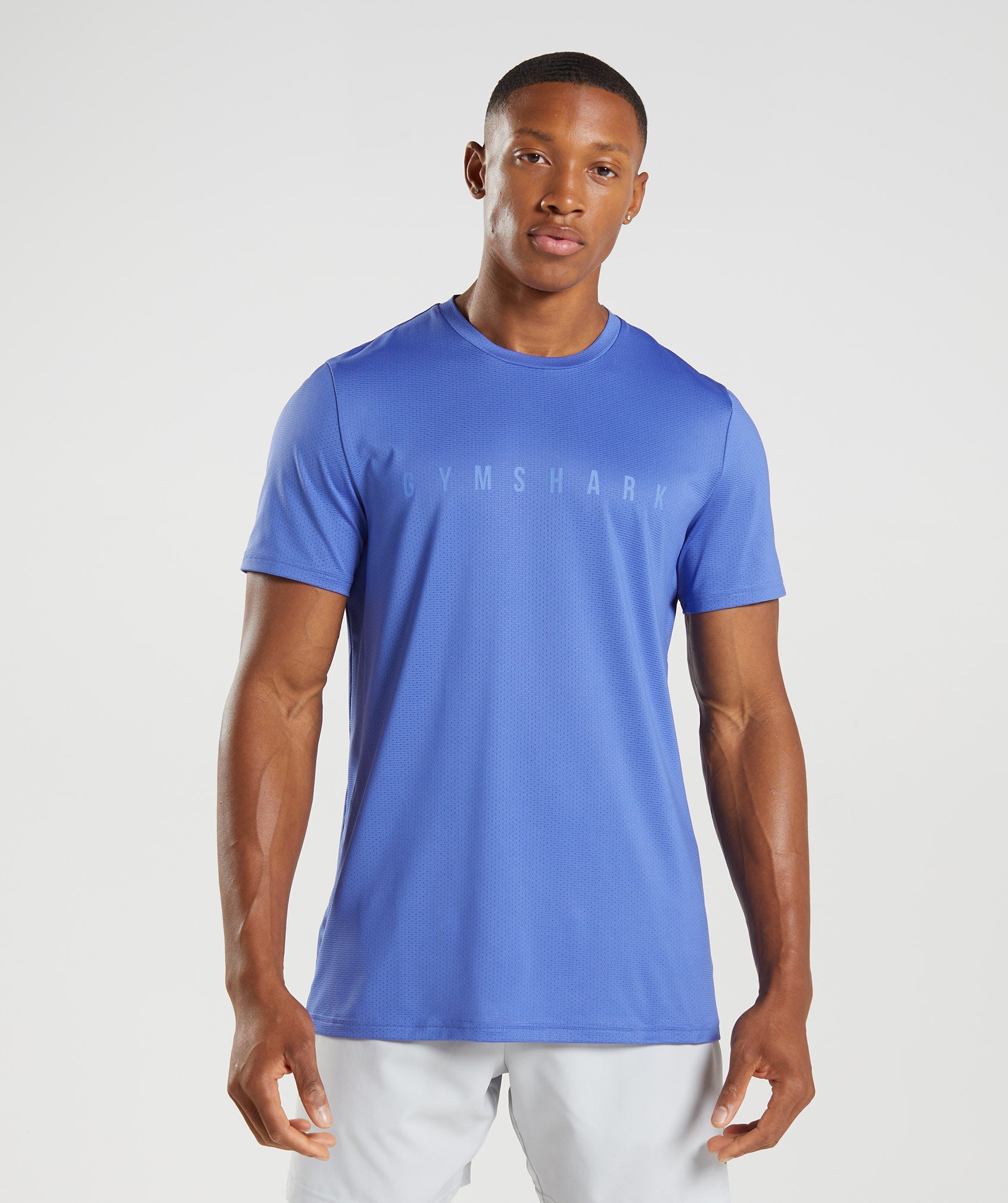 Gymshark Sport Stripe T-Shirt - Court Blue