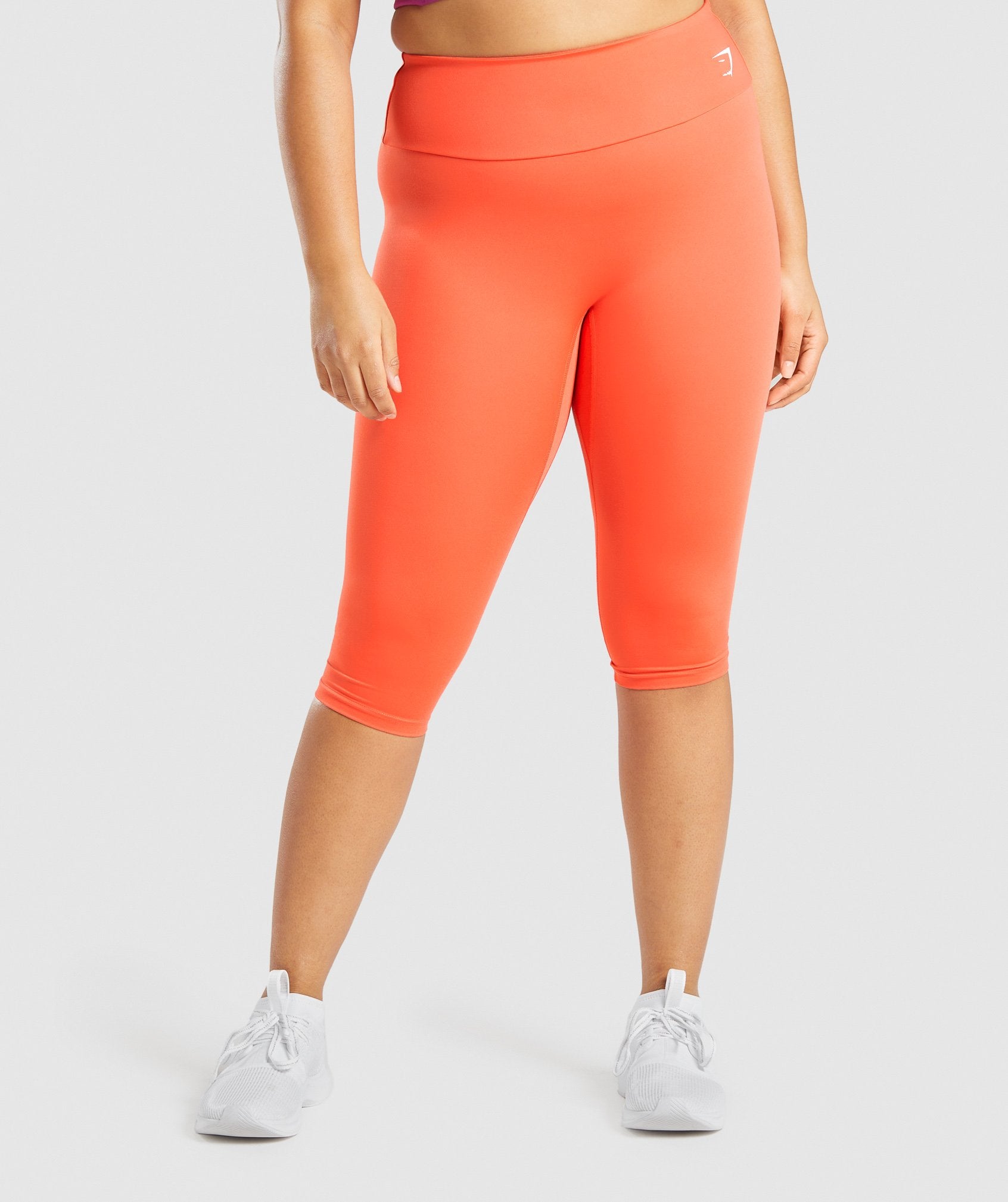 Gymshark Training Cropped Leggings - Orange
