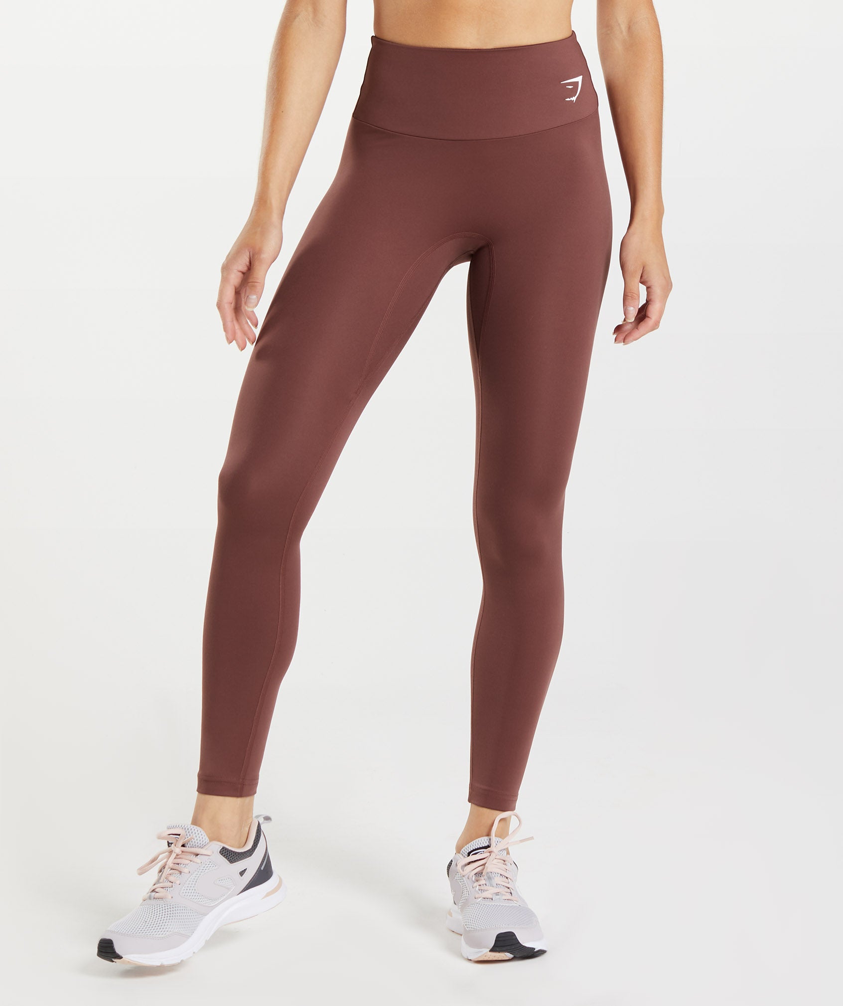 DryMove™ Sports Leggings - Dark brown - Ladies