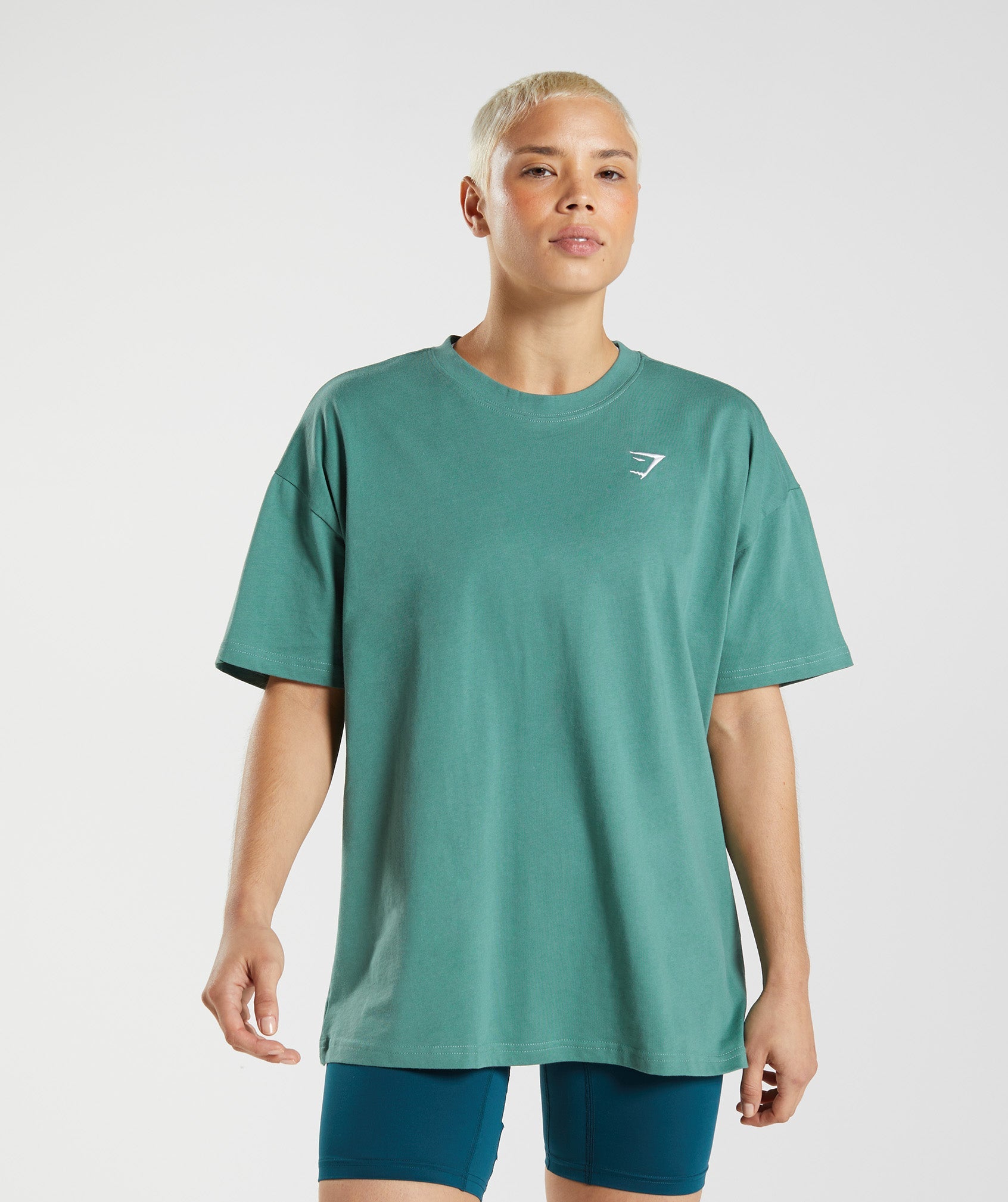 Gymshark Training Oversized T-shirt - Hoya Green