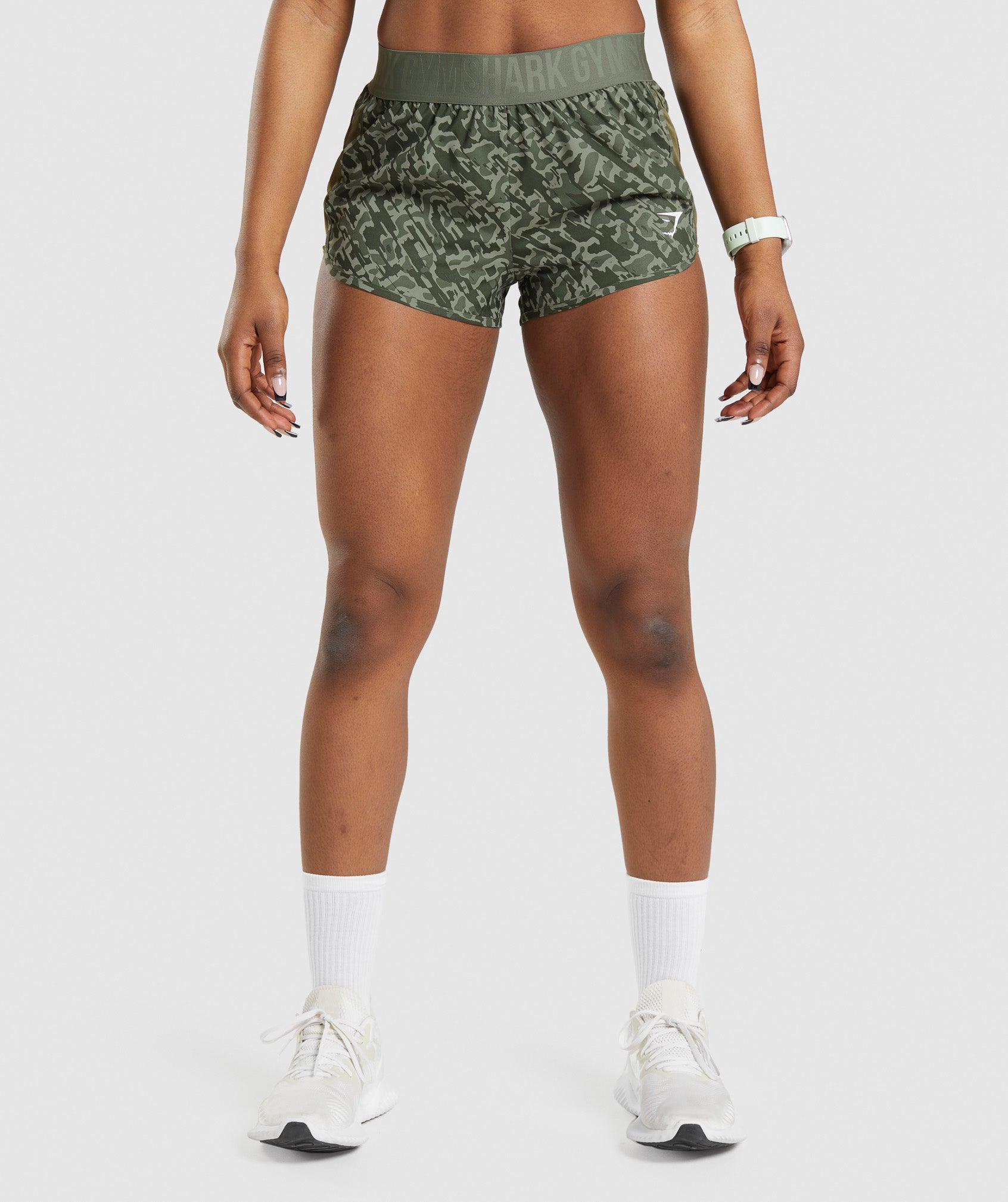 Gymshark Training Loose Fit Shorts - Obsidian Green