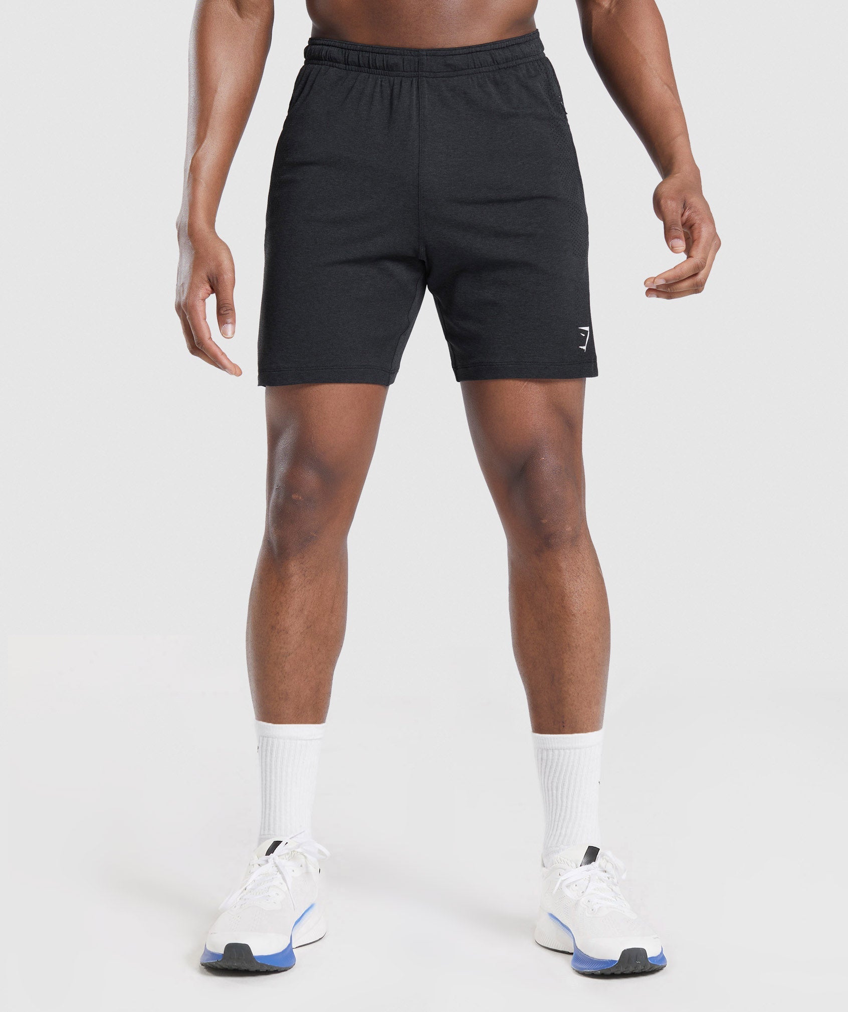 Gymshark Vital Light Shorts - Black Marl