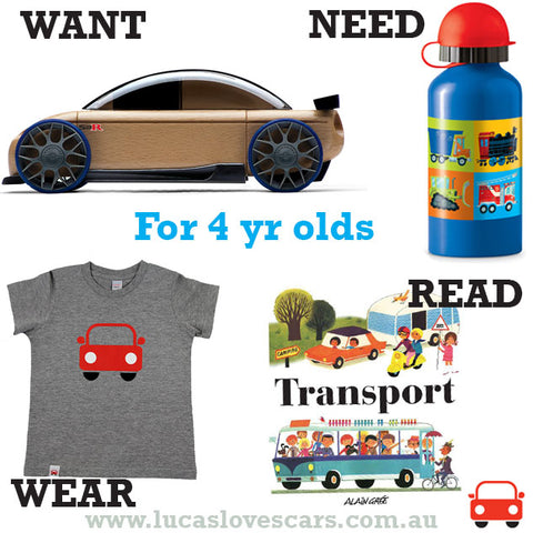 Gift ideas for 4 yr olds.