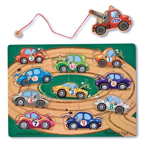 Magnetic Tow Truck Puzzle Game