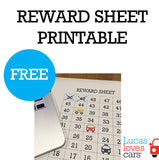 Free Reward Sheet Printable 