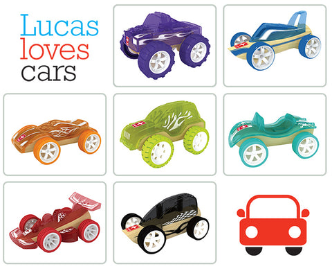 Mini hape cars | Lucas loves cars 