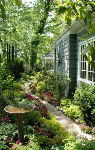 Garden Pathway Side of House Garden