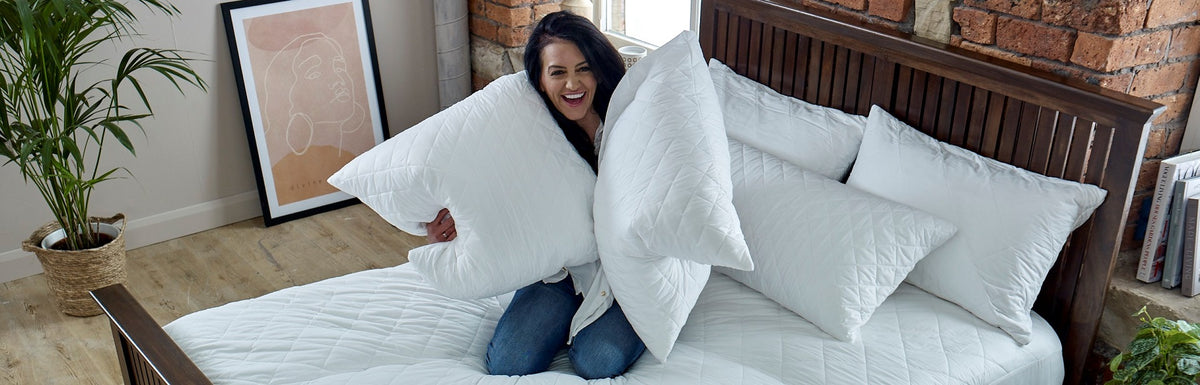 thick quilted mattress protector