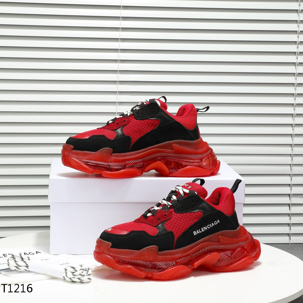 balenciaga men's triple s platform sneakers