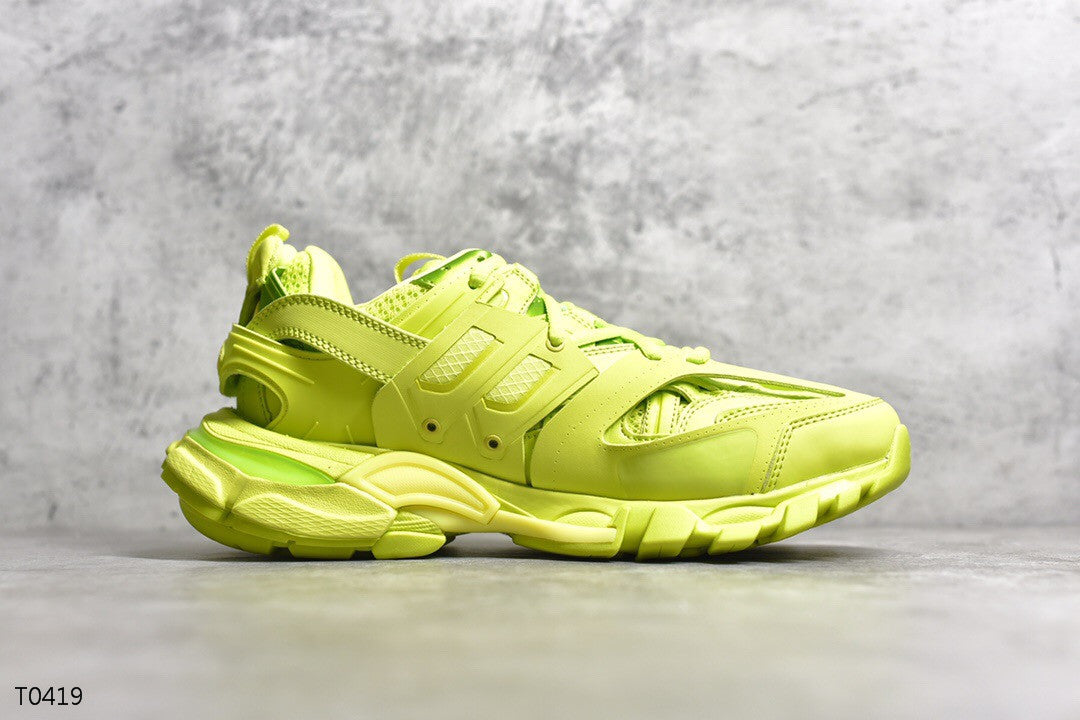 balenciaga track trainers yellow