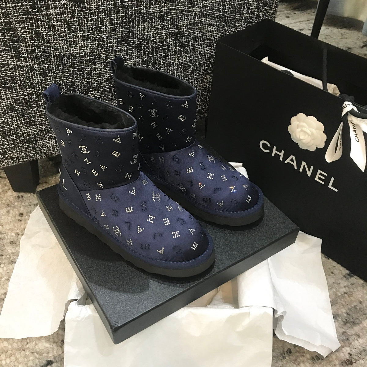 chanel uggs