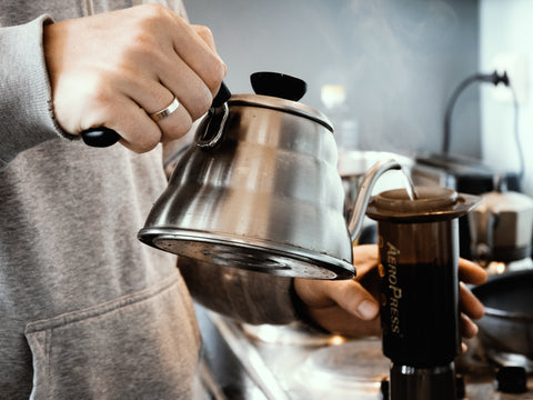 Brewing Coffee with AeroPress