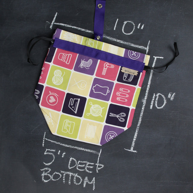 Sock Project Bag in Tools of the Trade
