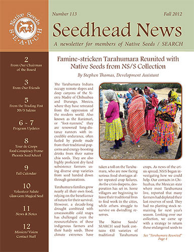 the seedhead news fall 2012