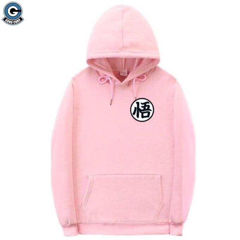 pink goku hoodie