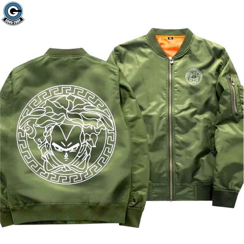 green versace jacket