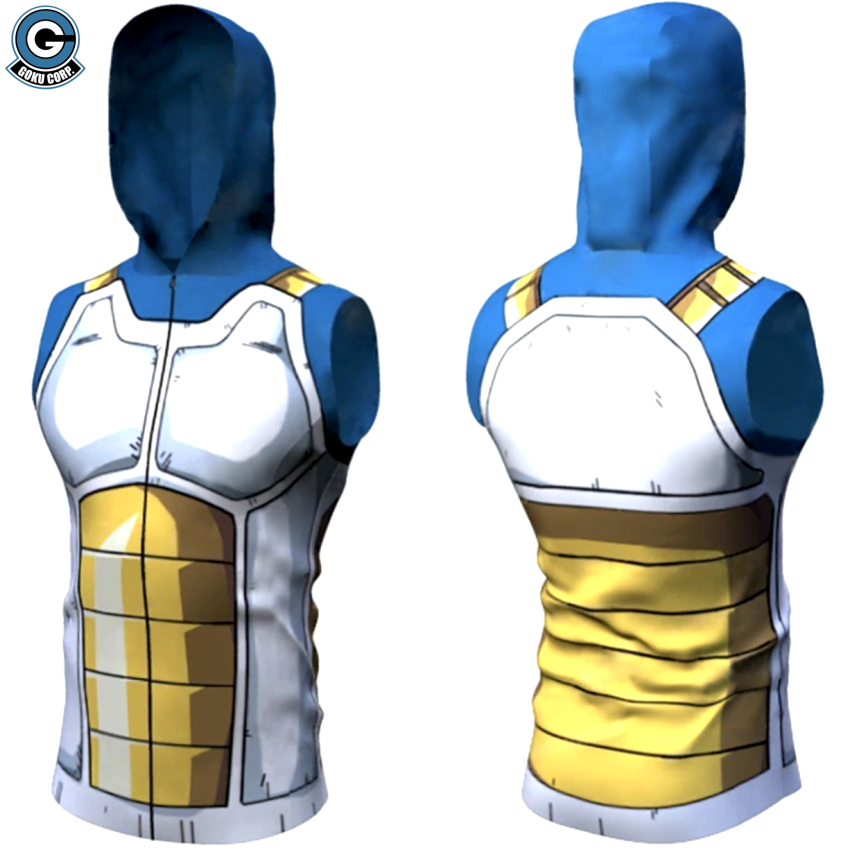 goku sleeveless hoodie