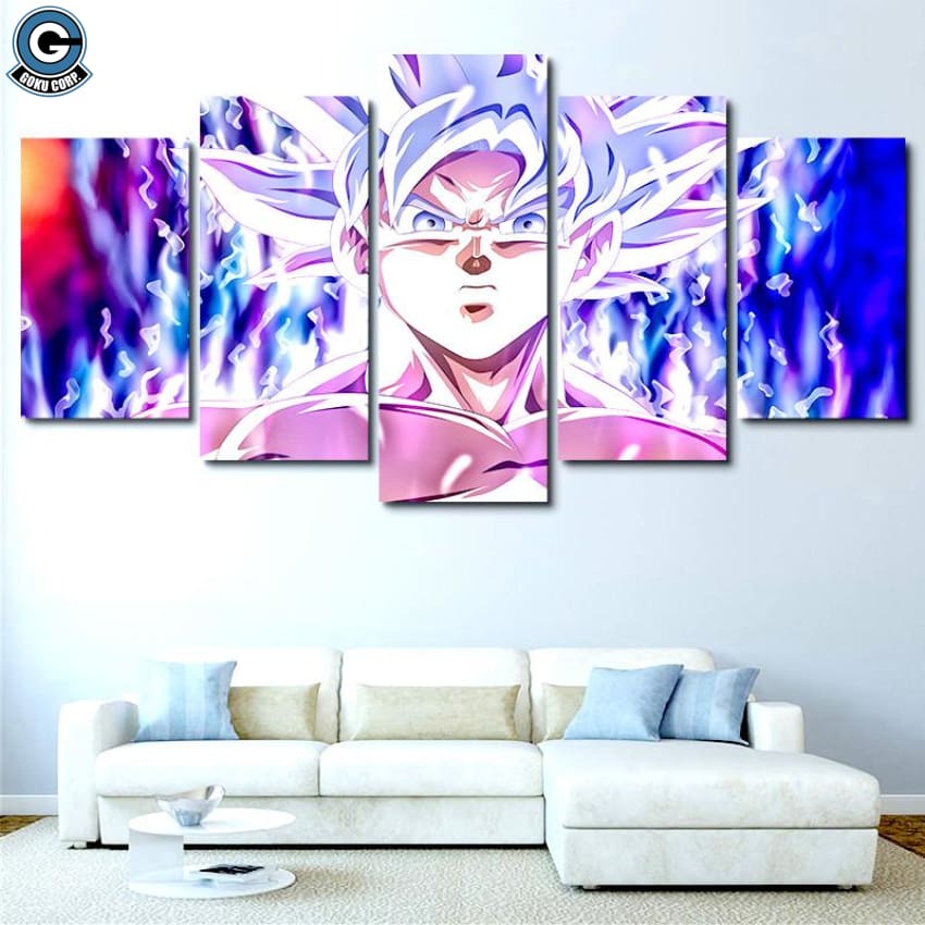 Goku Ultra Instinct 5 Piece Canvas Goku Corp