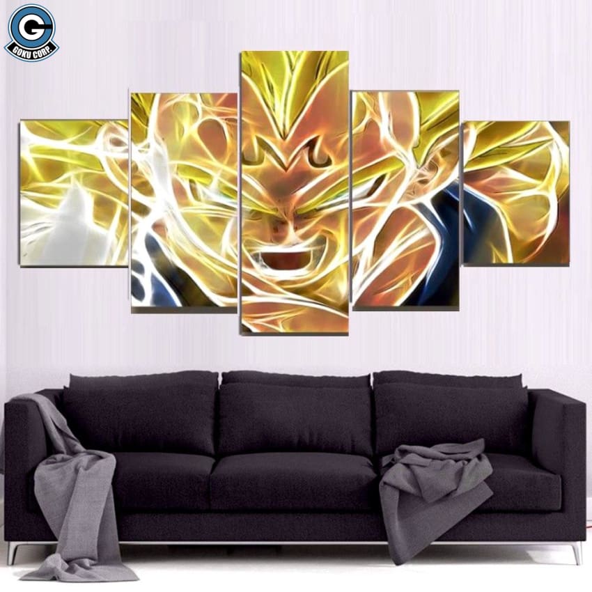 Majin Vegeta Wall Art Goku Corp