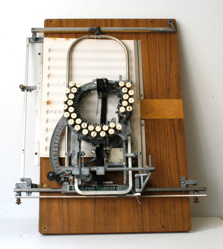 Keaton Music Typewriter 1