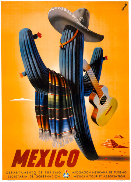 TX17 Vintage MEXICO Tehuantepec Oaxaca Mexican Travel Poster Re-Print A4 