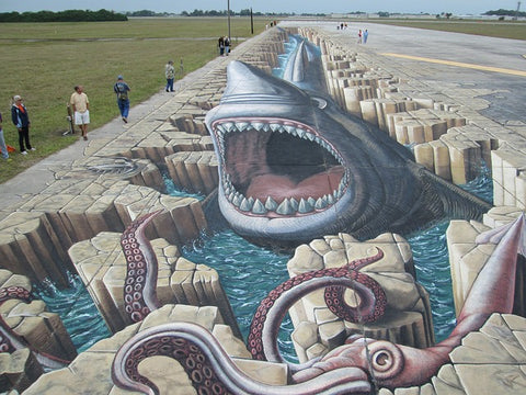 Shark Graffiti