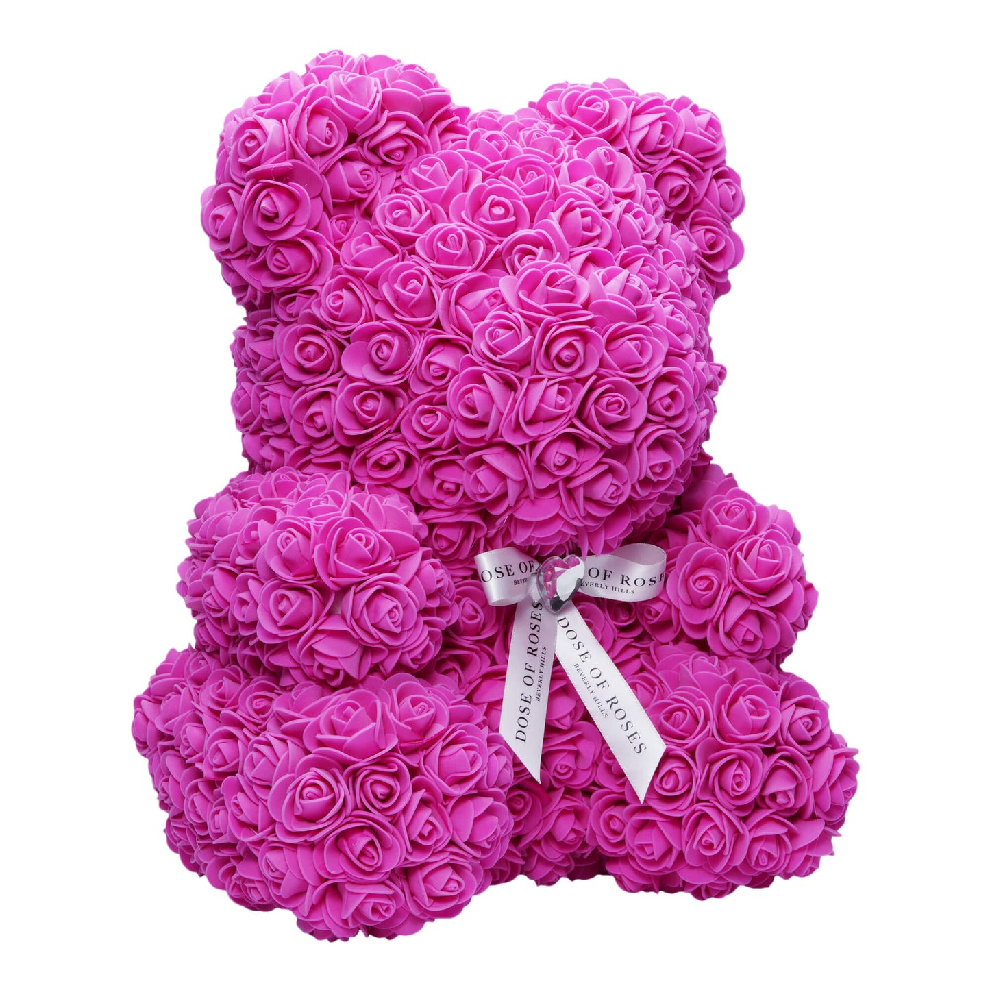 Magenta Rose Bear