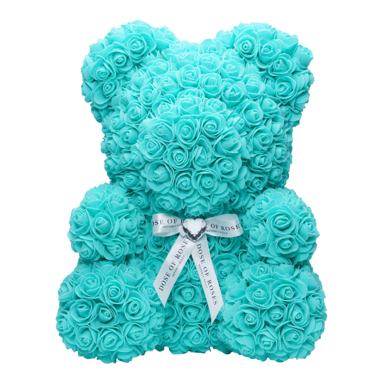 Tiffany Blue Rose Bear