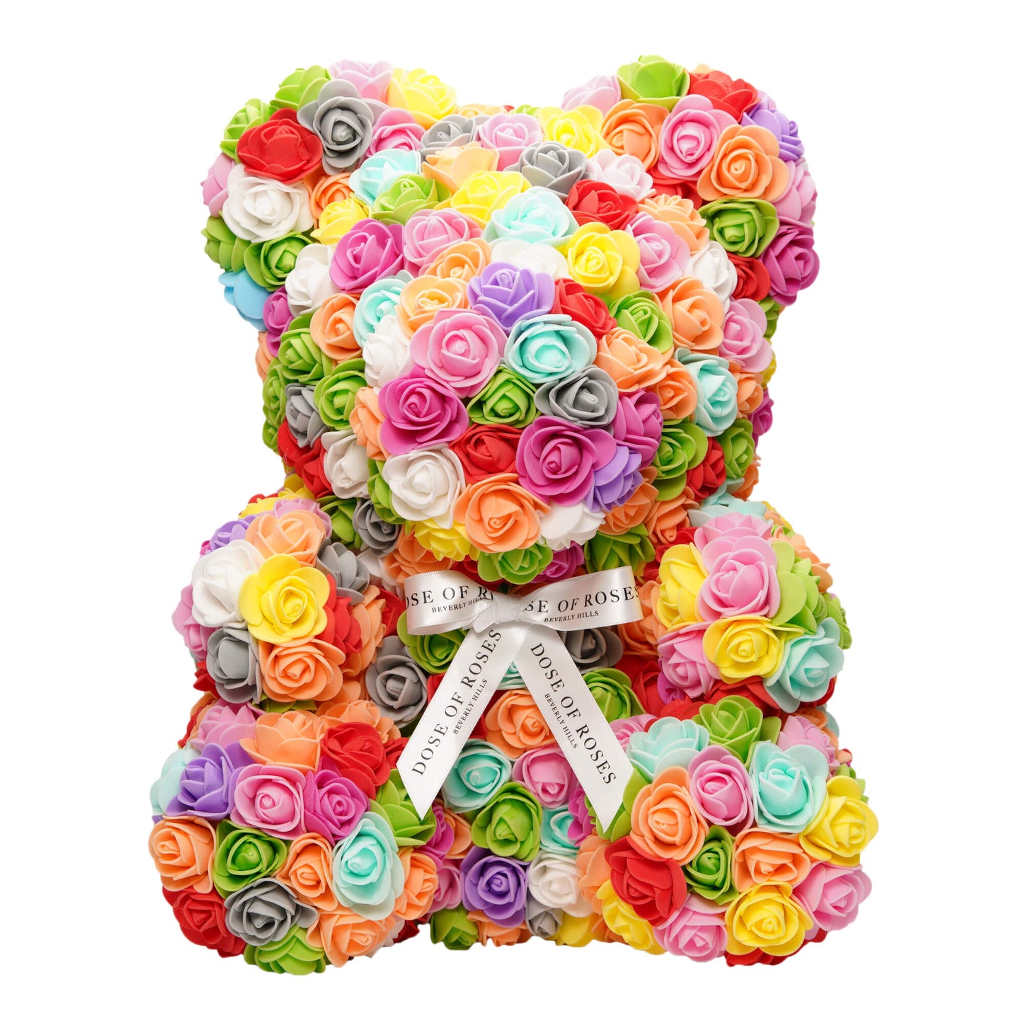 Rainbow Rose Bear