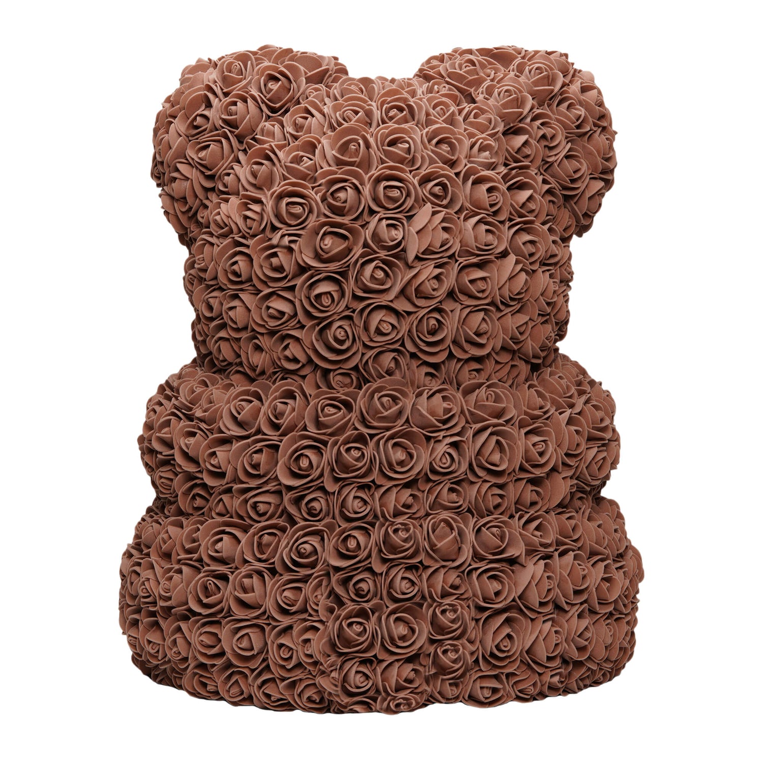 Medium Brown Rose Bear Back