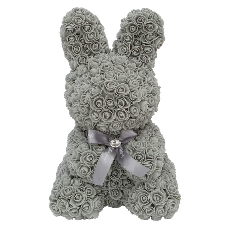 Gray Rose Bunny