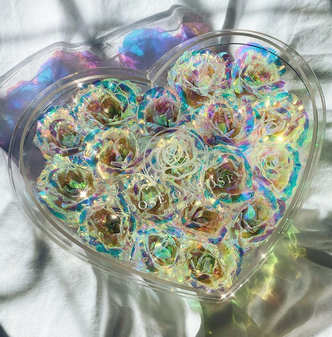 Galaxy Rose Heart