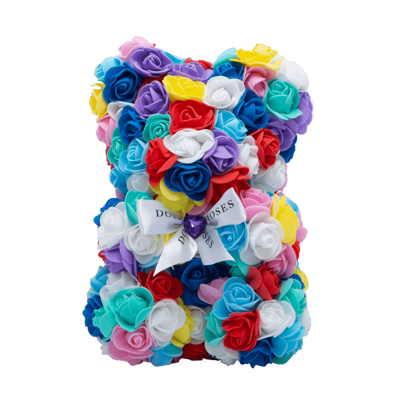 Rainbow Rose Bear