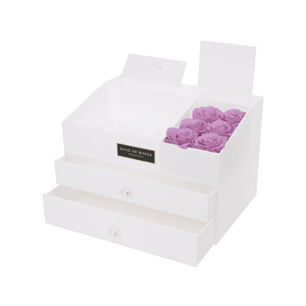 Lavender Rose Makeup Box
