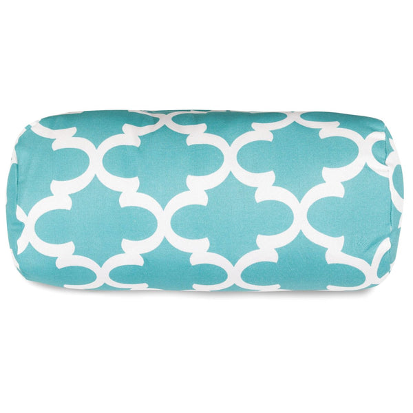 teal bolster pillow