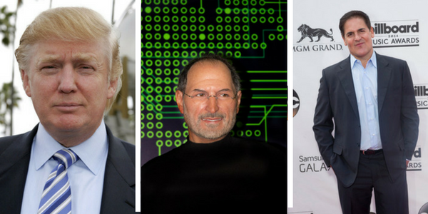 What can Donald Trump, Steve Jobs, and Mark Cuban teach you about reaching your goals? 