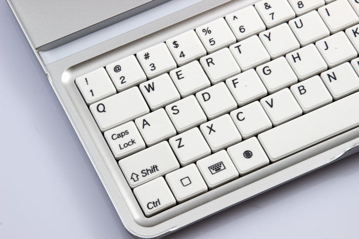 The chocolate keys on the 3 in 1 keyboard case