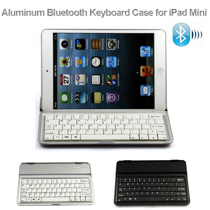 3 in 1 aluminum keyboard case for iPad Mini Cover