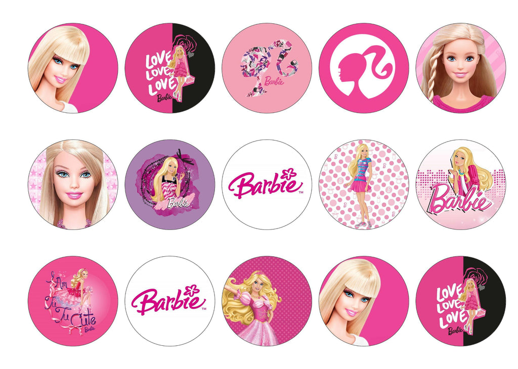 barbie-x-30-cupcake-toppers-edible-wafer-paper-fairy-cake-toppers