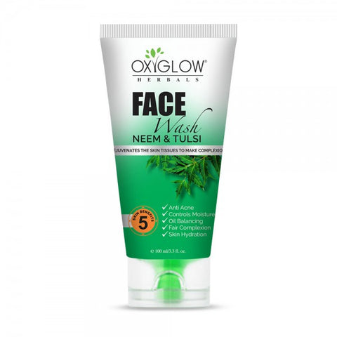 Oxyglow Neem and Tulsi Face wash
