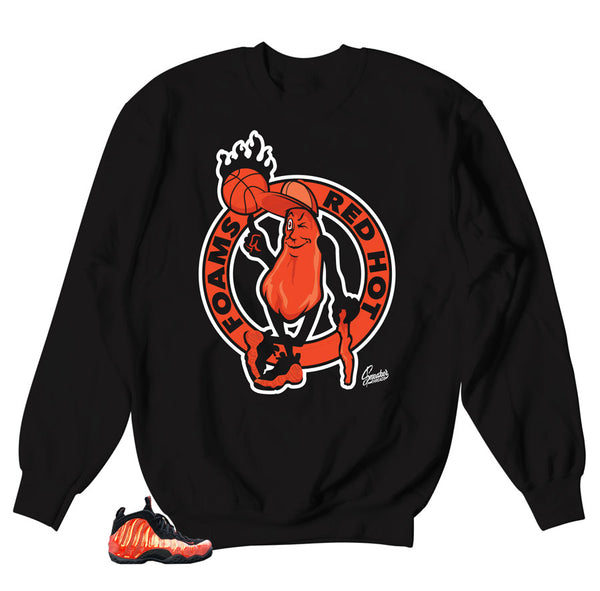 habanero foamposite hoodie