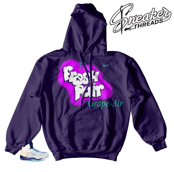 purple jordan hoodie