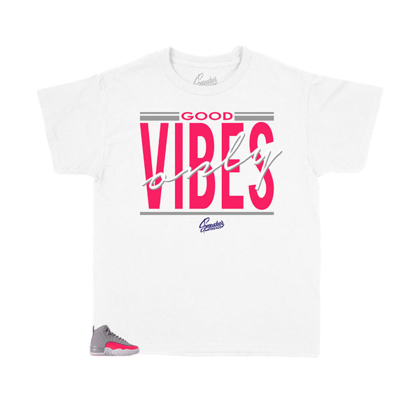 pink and grey jordan shirt