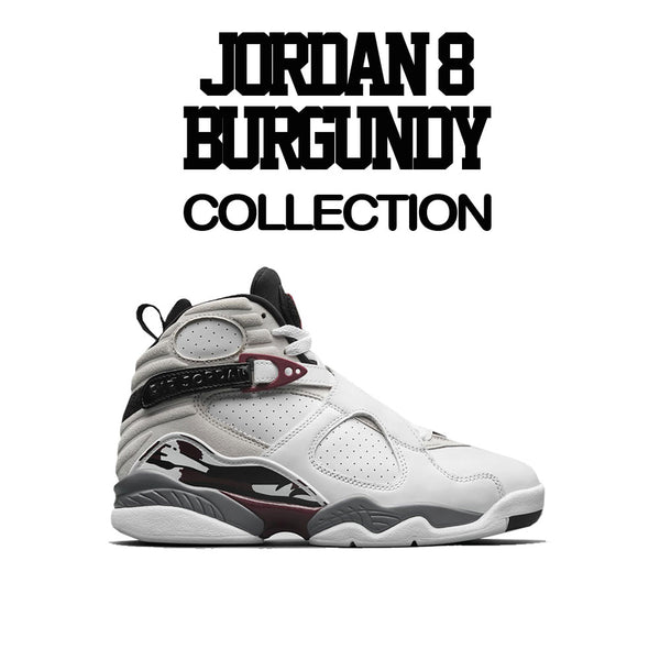 burgundy 8s jordan