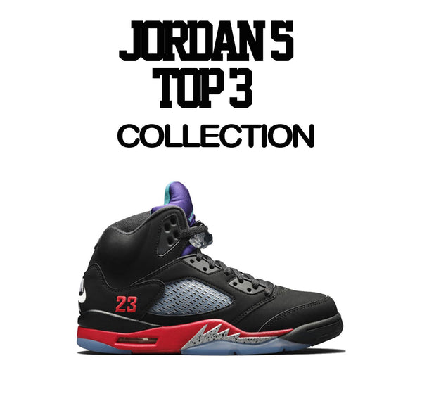 shirts that match jordan 5 top 3