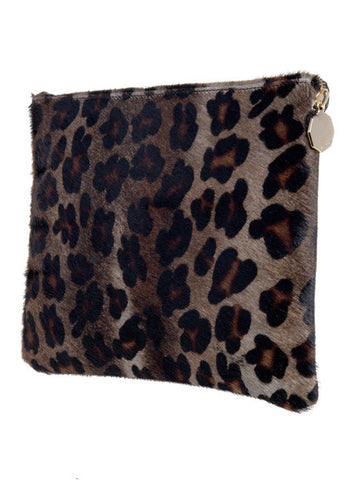 meli melo Evening Clutch Bag Cheetah Print