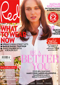 Red Magazine UK featuring meli melo Thela Medium Lilac Handbag