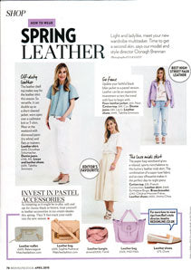 Red Magazine UK featuring meli melo Thela Medium Lilac Handbag