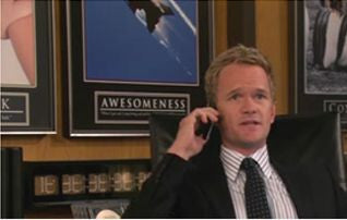 Awesomeness Poster with quote from Barney Stinson – Cool TV Props