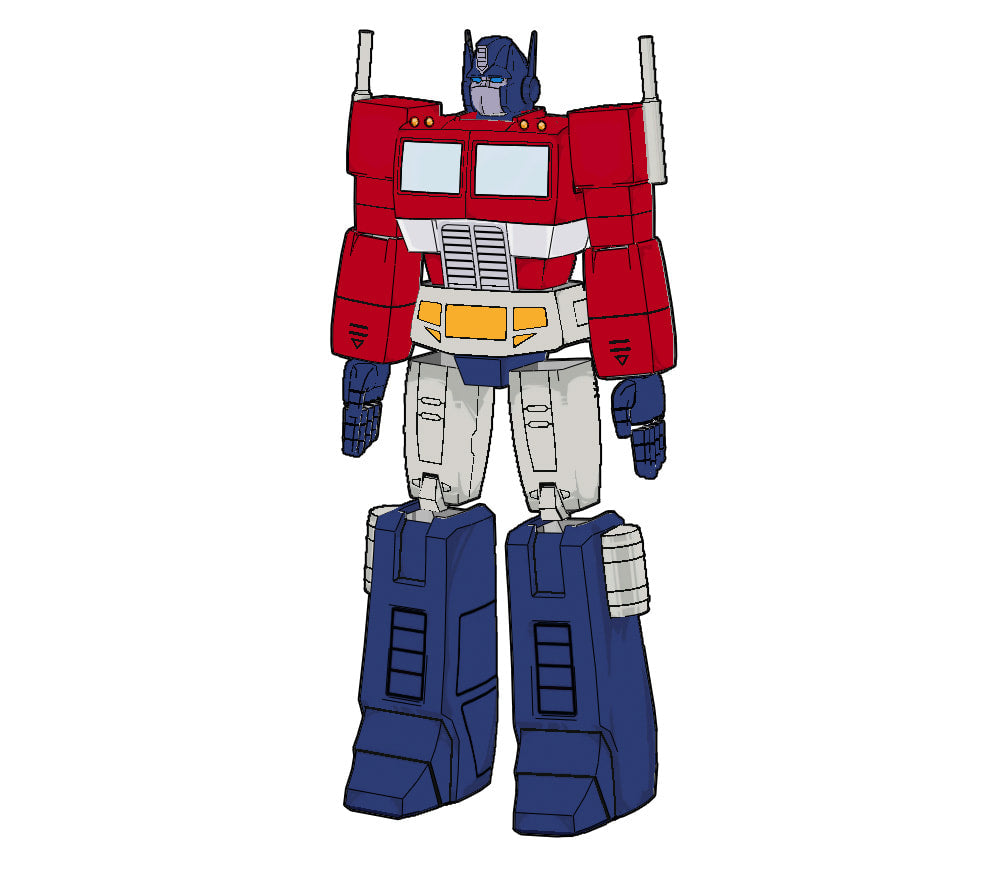 Optimus Prime Cosplay Foam Pepakura 